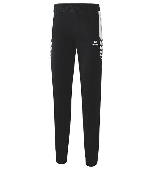 Pantalon d'entraînement Erima Six Wings noir/blanc