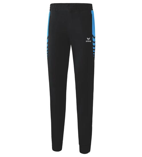 565 Erima Six Wings pantalon d'entraînement noir/curacao