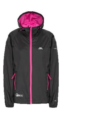 Trespass Qikpac Femme Jkt Noir