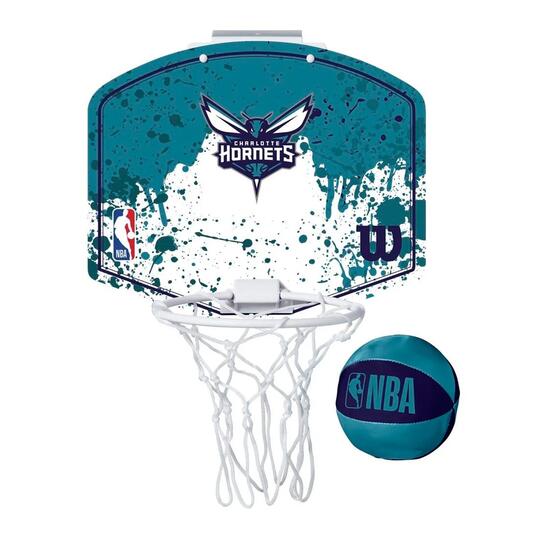 Wilson Nba Team Mini Hoop Hornets Multicolore