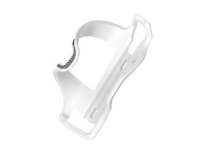 Lezyne Bottle Flow Cage E Sl-l/sl-r Weiß-schwarz