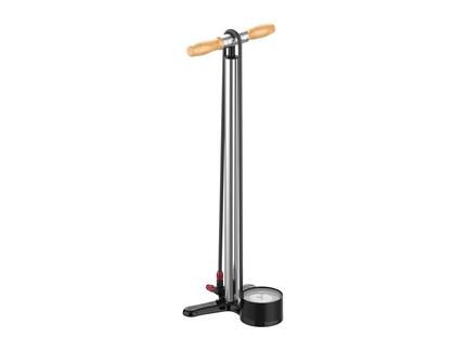 Lezyne Alloy HP Floor Drive Gloss Silver 635 cm - 63,5 cm