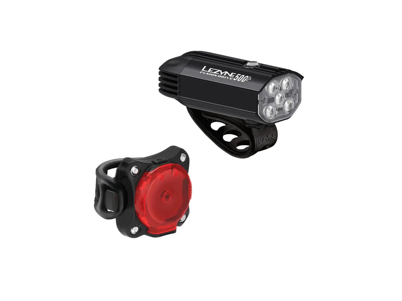 Lezyne Led Pair Fusion Drive 500+ / Zecto Drive 200+ 1/2