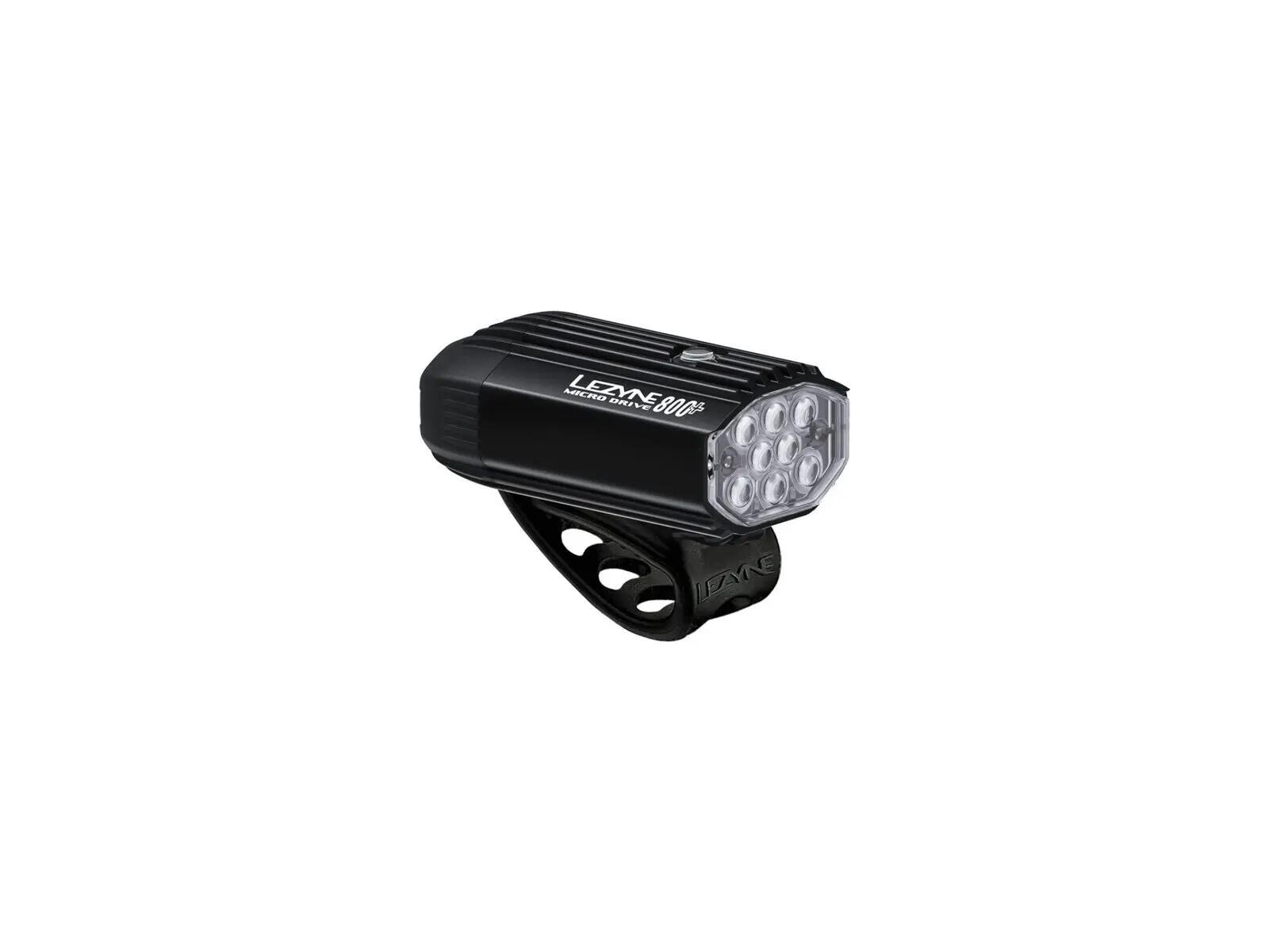 Lezyne Micro Drive 800+ Satin Black - Imagine 1