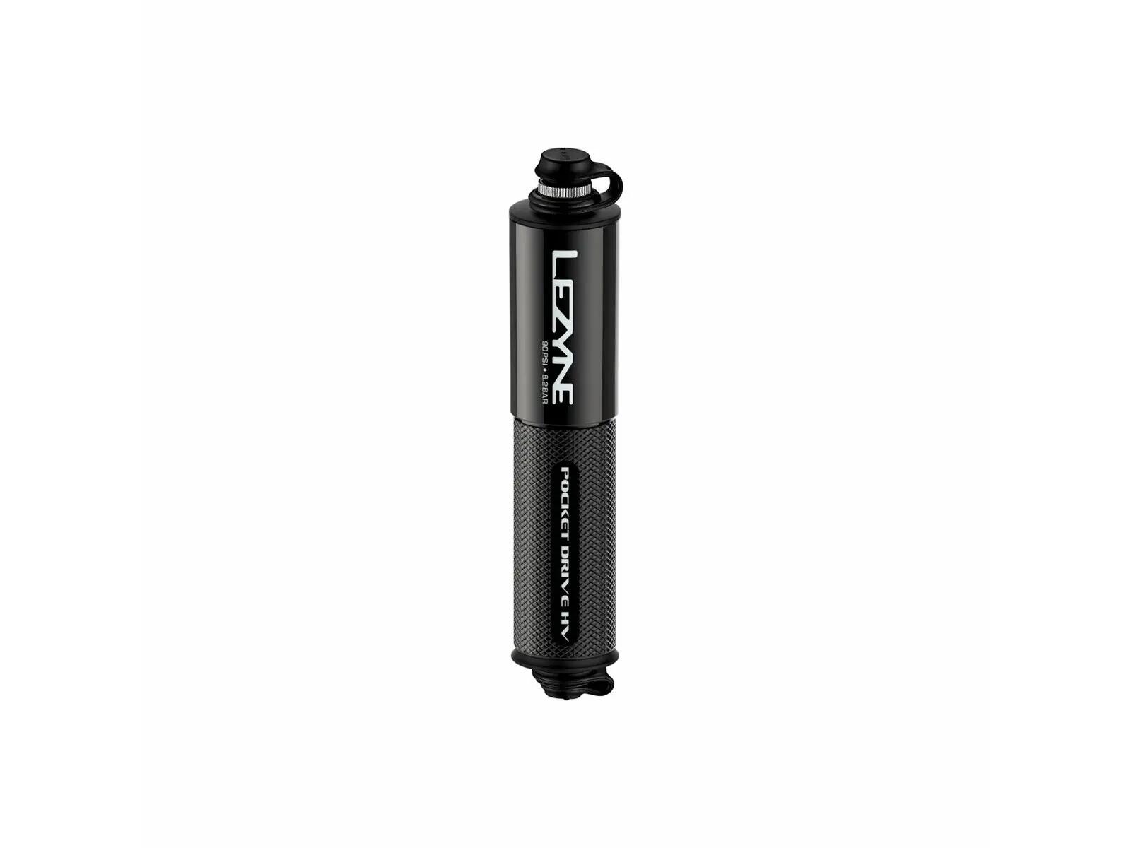 Lezyne Hand Pump Cnc Hv Pocket Drive Gloss Black 140 - 14.0 1/7