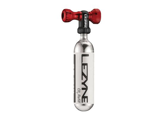 Lezyne Co2-Pumpensteuerungsantrieb, glänzend rot