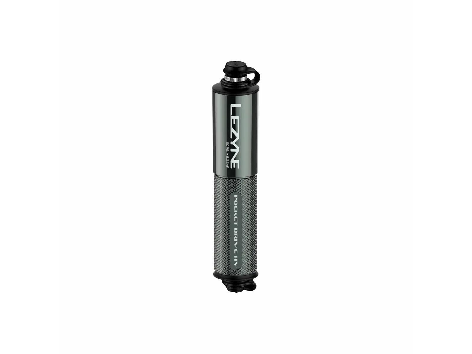 Lezyne Hand Pump Cnc Hv Pocket Drive Gloss Lightgrey 140 - 14.0 1/5