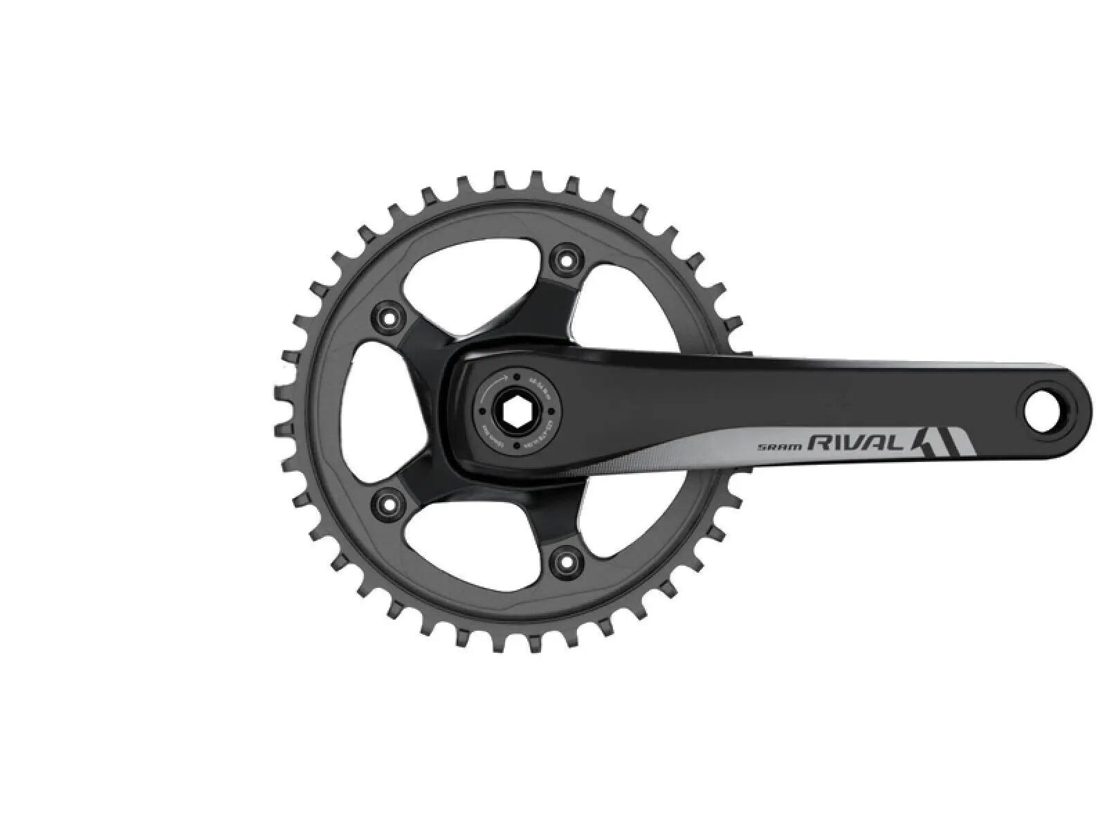 Sram Crankset Rival 1 Black - Imagine 1