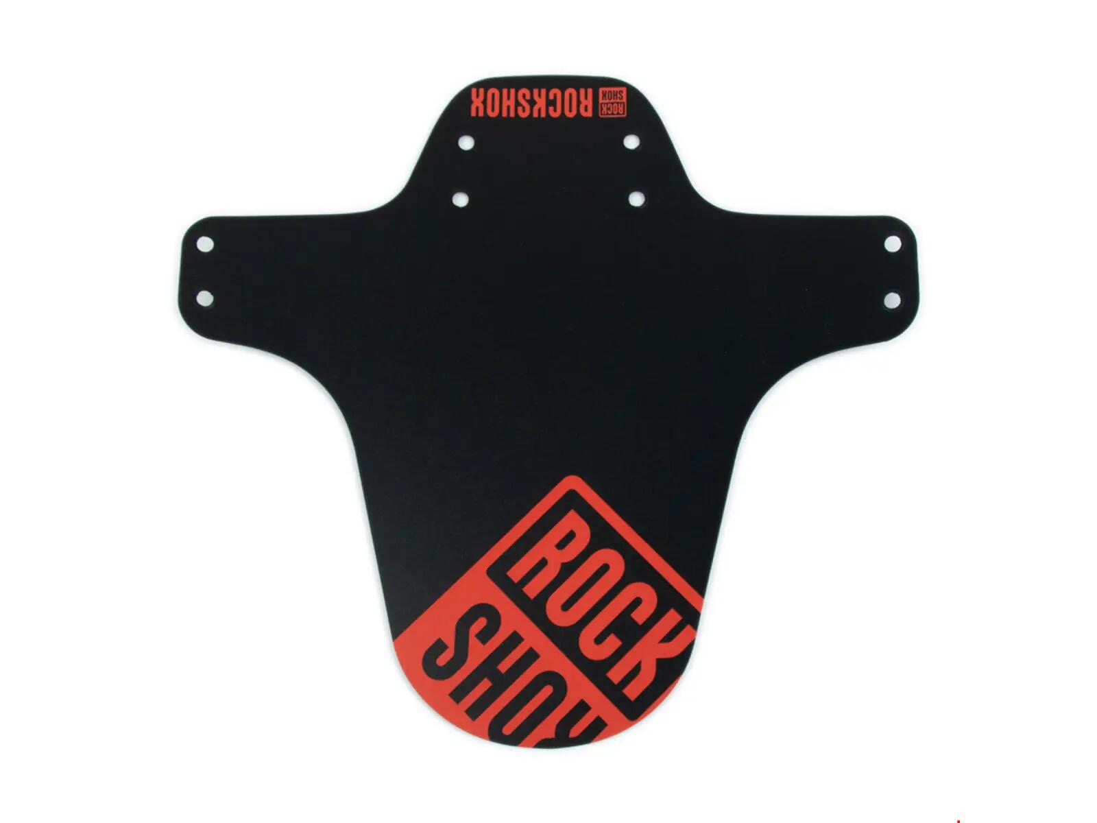 Rockshox Mtb Fender Black-red 1/2