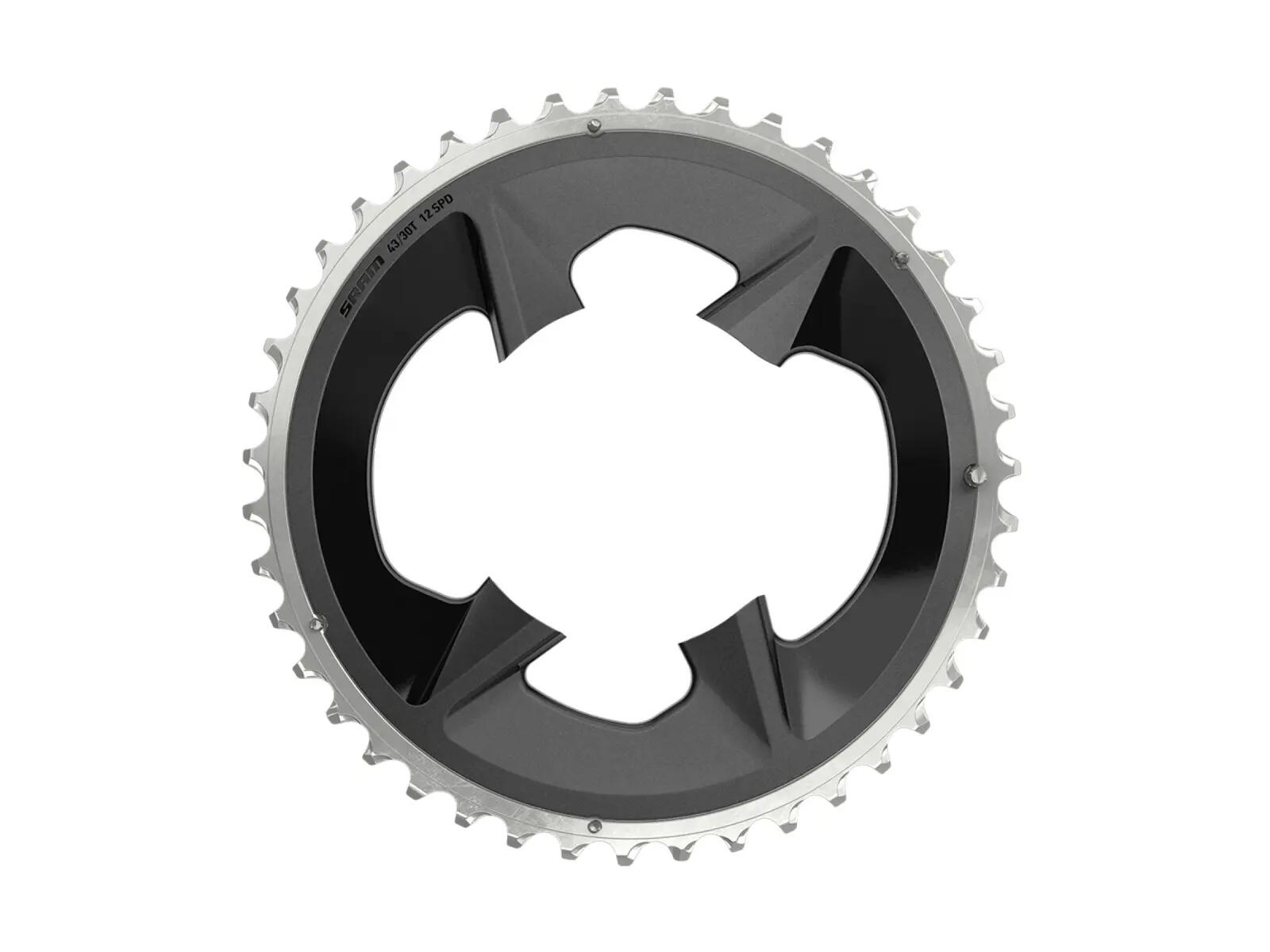 Sram Sram Chainring Road Force 94 Bcd 2x12 Grey