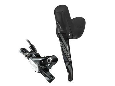 Sram force cx1 hydraulix disc brake lever grau-schwarz