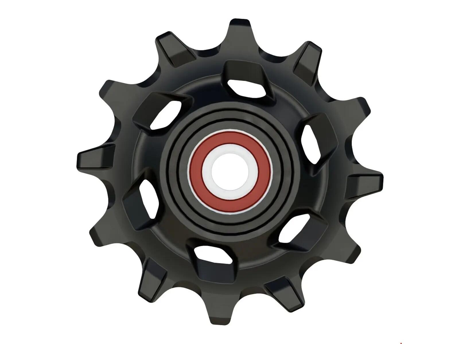 Sram Red Axs Keramiklager-Riemenscheiben Schwarz 1/3