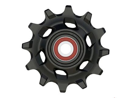 Sram Red Axs Keramiklager-Riemenscheiben Schwarz