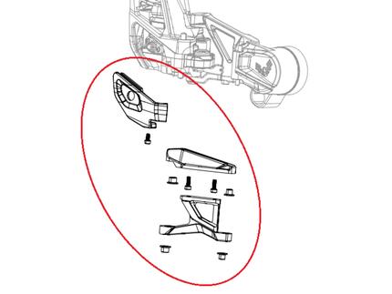 Sram Rear Derailleur Cover Kit Xxsl T-type Eagle Axs