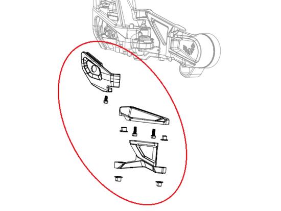 Sram Rear Derailleur Cover Kit Xxsl T-type Eagle Axs