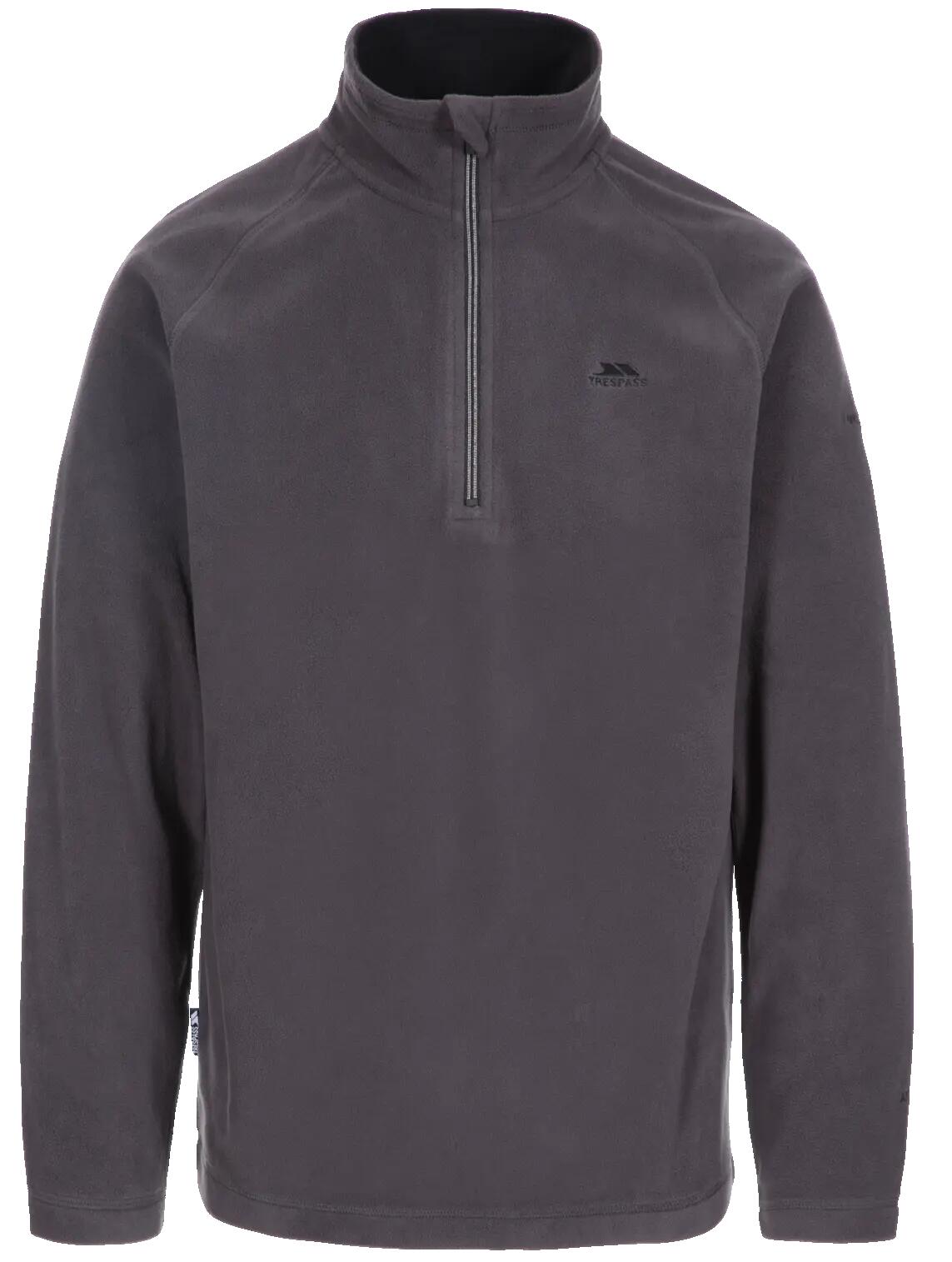 Trespass Blackford – Herren Microfleece At100 Dunkelgrau 1/7