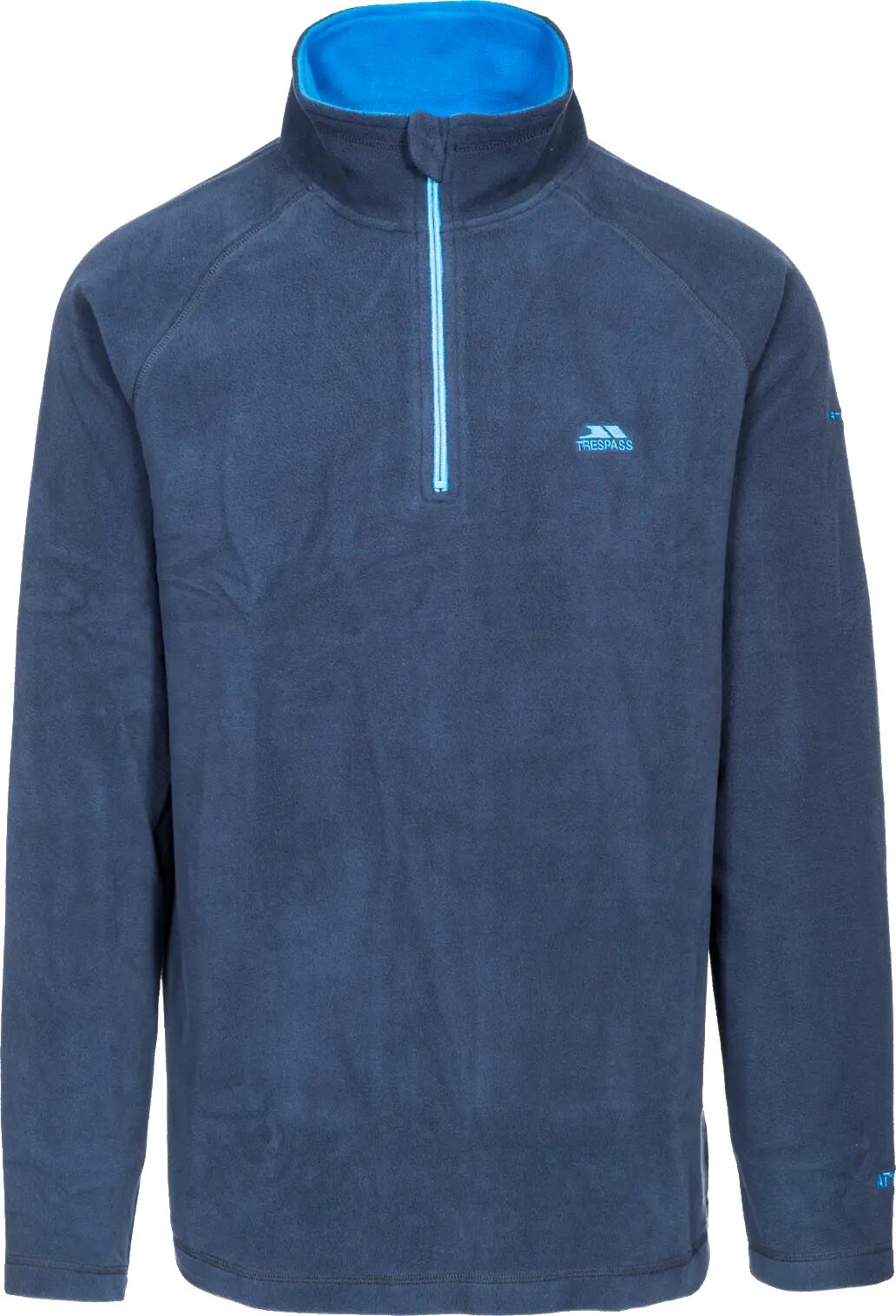 Trespass Blackford - Heren microfleece At100 Navy 1/7