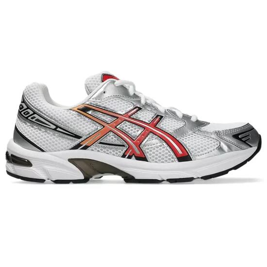 Uniseksowe buty sportowe ASICS GEL-1130 White / Red Snapper