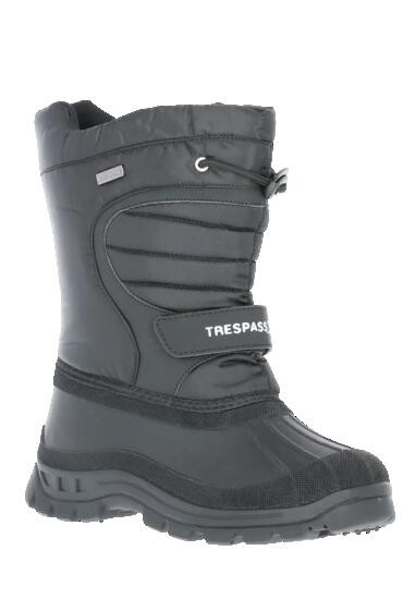 Trespass Dodo - Botte de Neige Mixte Enfant Noir