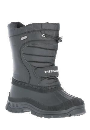 Trespass Dodo - Botte de Neige Mixte Enfant Noir