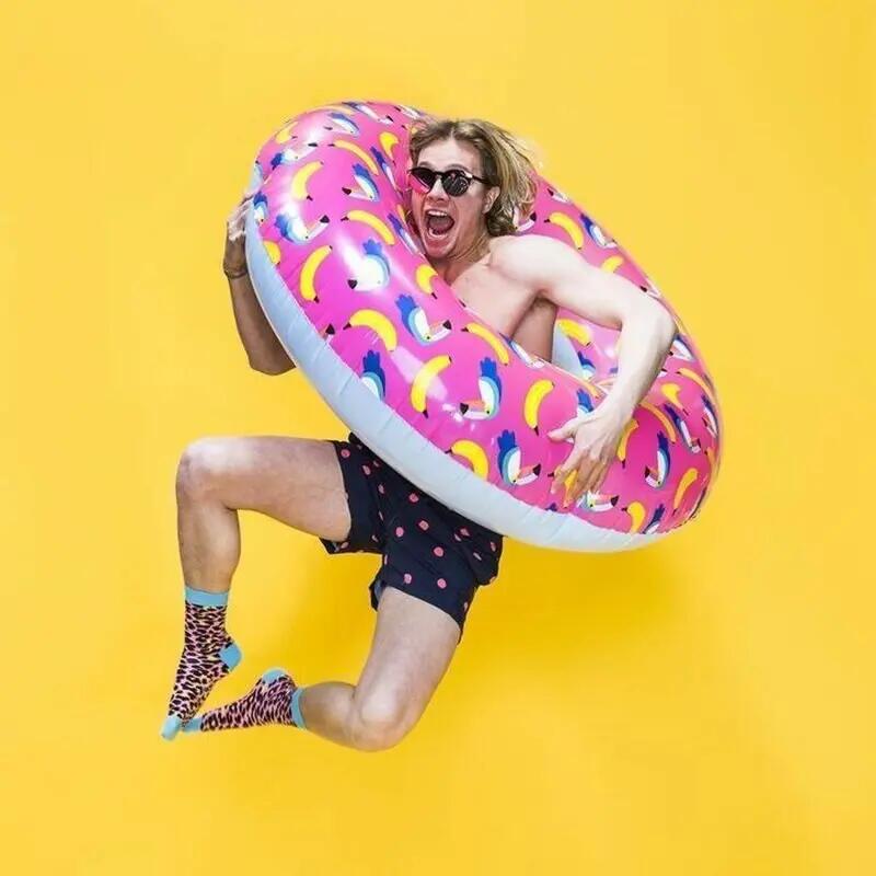 Swim Essentials Swim Ring - Pink - Parade - Ø 90 Cm 4/7