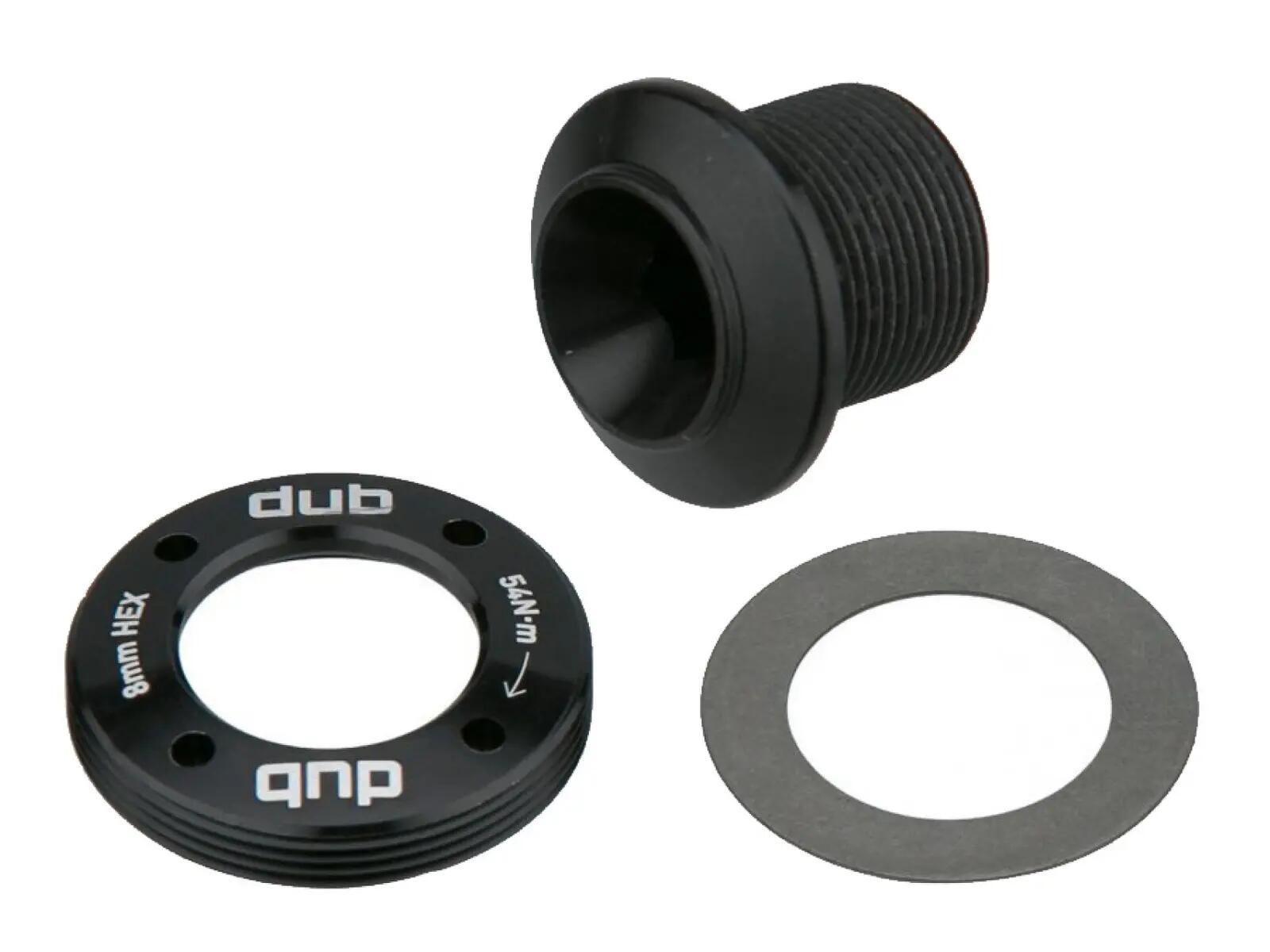 Sram Crank Arm Bolt Kit Self-extracting M18/m30 Dub Black 1/3