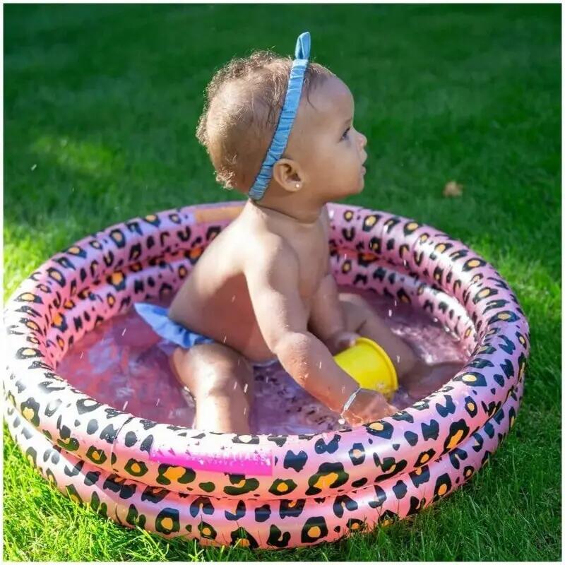 Swim Essentials Babybecken - Rosé/Gold - Safari Chic - Ø 60 cm 2/7