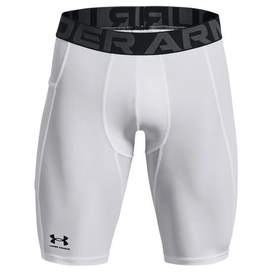 Short Homme Under Armour Hg Armour Lng Shorts Blanc Blanc
