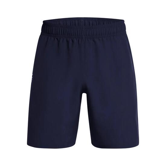 Short Homme Under Armour Tissé Wdmk Short Bleu