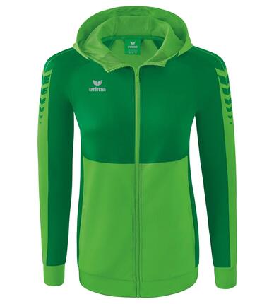 Erima Six Wings Trainingsjacke mit Kapuze Orange