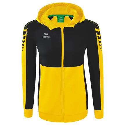 Erima Six Wings Trainingsjacke mit Kapuze Orange