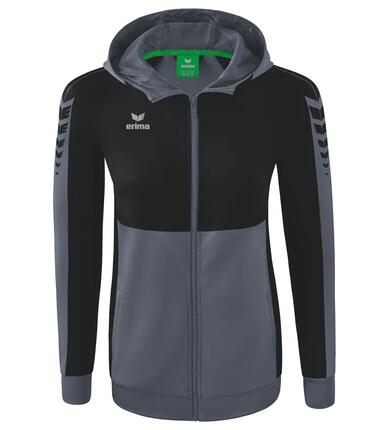 Erima Six Wings Trainingsjacke mit Kapuze Orange