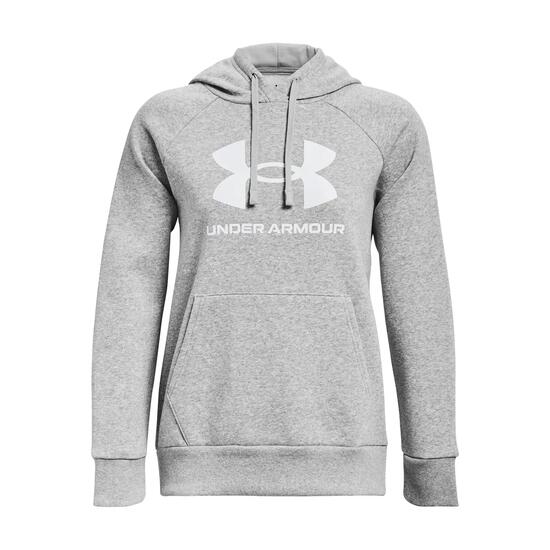 Sweat Femme Under Armour Rival Fleece Big Logo Hdy Gris Gris