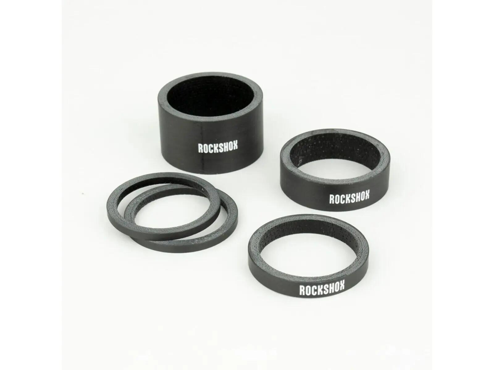 SRAM spacer-set voor balhoofd RS UD Carbon 2,5 mm x 2, 5 mm x 1, 10 mm x 1, 20 m 1/3