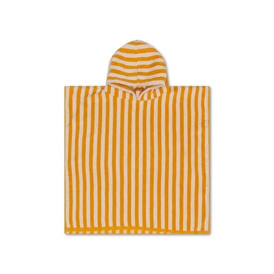 Poncho de plage Swim Essentials - Jaune/blanc - Flow - 65 X 65 Cm