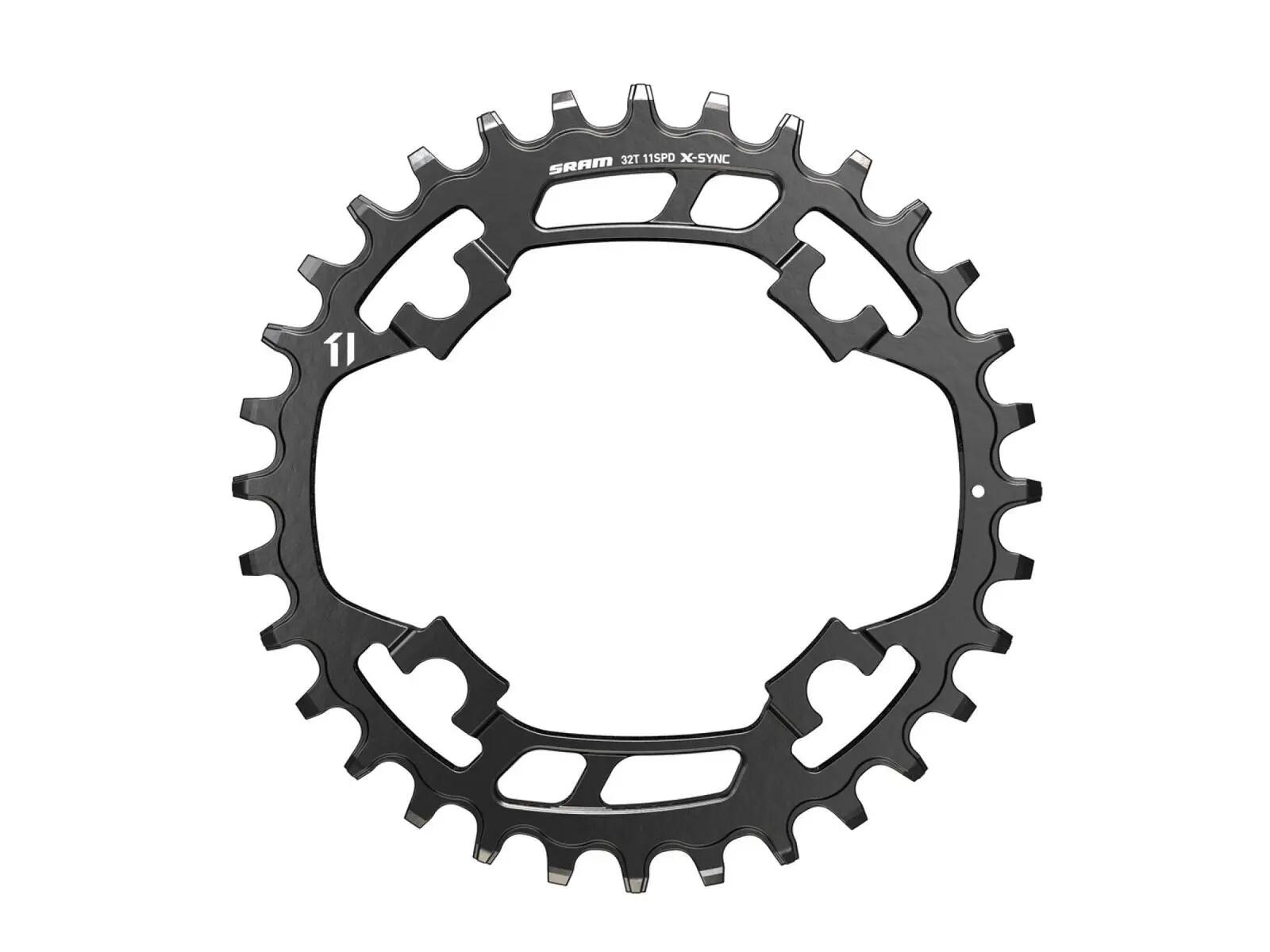 Sram Mtb X-sync 1x11 Chainring Black 1/3