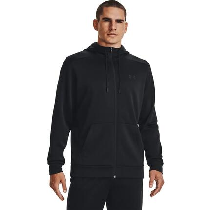 Haube Under Armour Fleece Full-Zip Hoodie, Schwarz, Herren