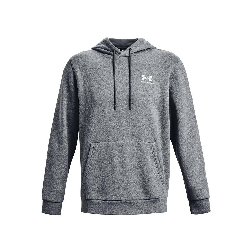 UA Icon Fleece Мъжки Худи Сив Меланж