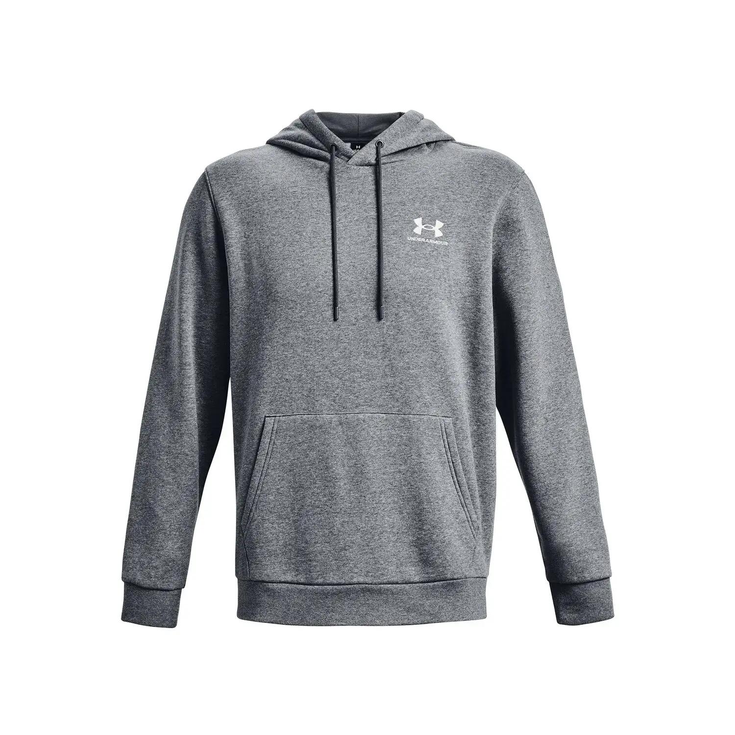 Imagine produs: Hanorac pentru bărbați Under Armour Essential Fleece Hoodie Gri Gri