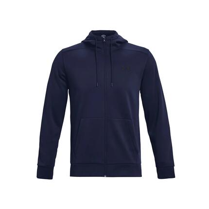 Herren-Sweatshirt Under Armour Armour Fleece Fz Hoodie Dunkelblau Dunkelblau