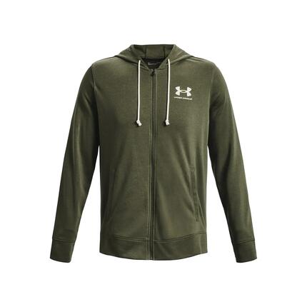 Herren-Sweatshirt Under Armour Rival Terry Lc Fz Grün Grün