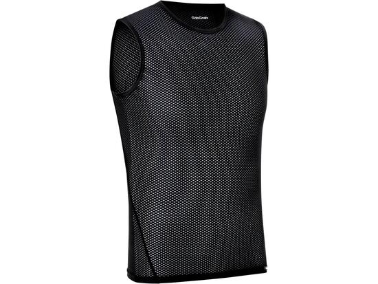 Gripgrab Ultralight Mesh ärmellose Basisschicht Schwarz - M