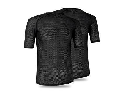 Gripgrab Ultralight Mesh Short Sleeve Base Layer 2-pack Black - XL