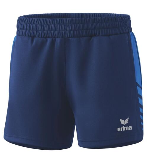 Erima Six Wings Workershort - Marine / Korenblauw