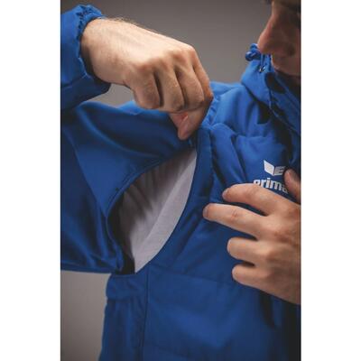 Erima teamjack new royal met afneembare mouwen