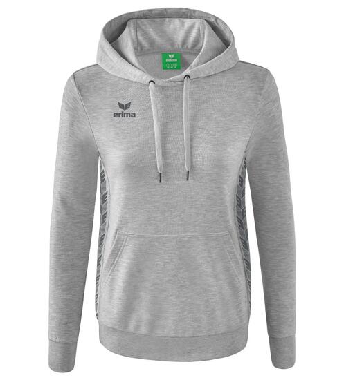 Erima Essential Team Hoody - Gris clair chiné/Gris ardoise