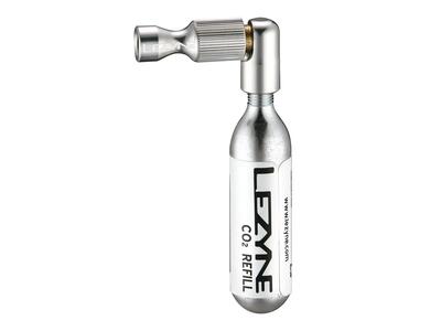 Lezyne co2 pump trigger drive gloss silver