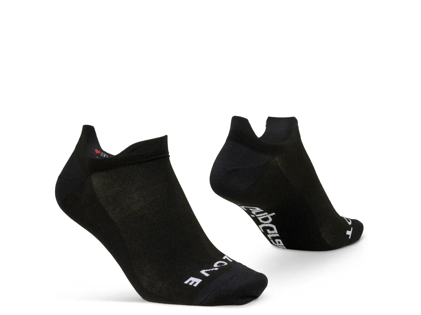 Gripgrab Classic No Show Summer Socks Black - L - (44-47)