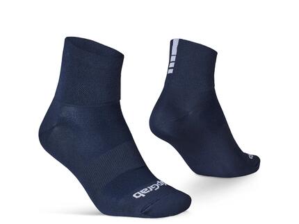 Gripgrab Lightweight SL kurze Sommerradsocken - S (38-41), Dunkelblau