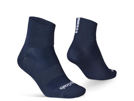 Gripgrab Lightweight SL kurze Sommerradsocken - S (38-41), Dunkelblau